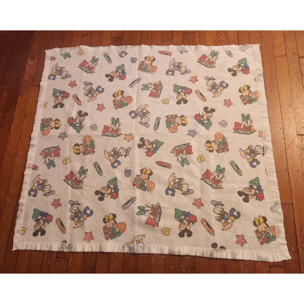 Disney Babies Mickey Mouse Vintage Baby Blanket